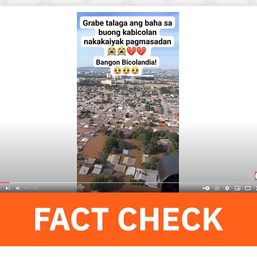 FACT CHECK: Video of Brazil flood misrepresented as Kristine’s impact in Bicol