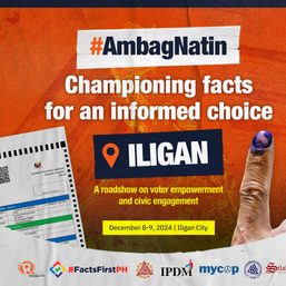 Rappler to hold AI and elections forum, voter empowerment workshops in Iligan City