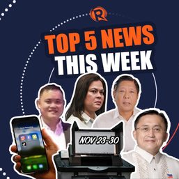 WATCH: Top 5 News Stories This Week, November 23-30