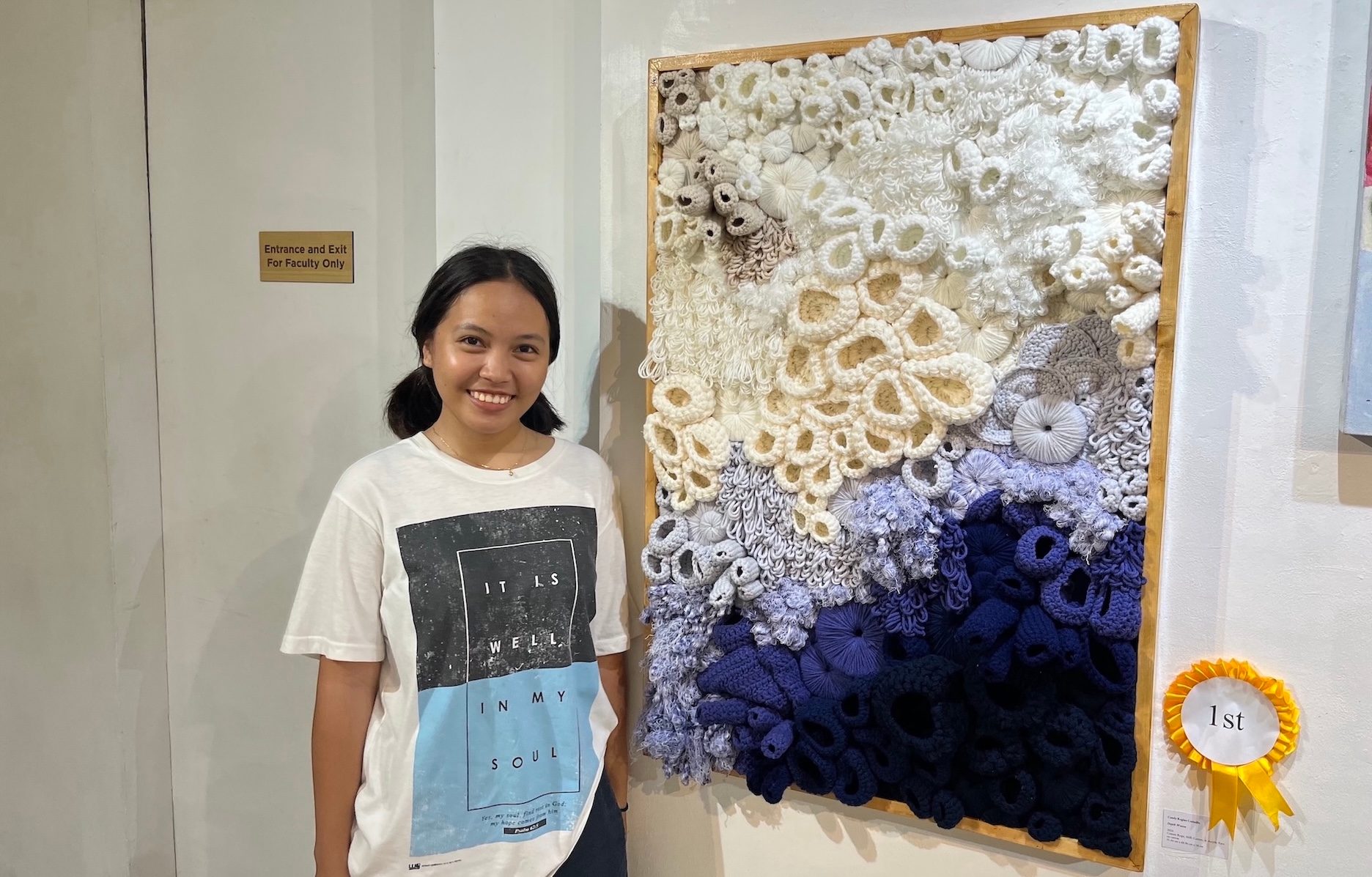 In winning art piece, Cebu student puts spotlight on saving marine life