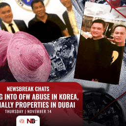 Newsbreak Chats: Probing into OFW abuse in Korea, Pharmally properties in Dubai