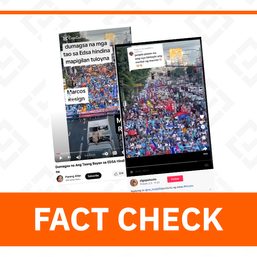 FACT CHECK: Videos show 2023 jeepney phaseout protests, not pro-Duterte rally