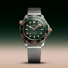 Behold the new OMEGA Seamaster Diver 300M in Titanium and Bronze Gold