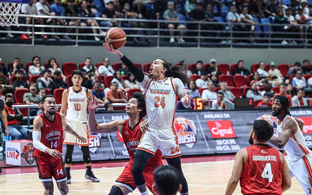 ‘We’re here to be competitive’: NorthPort surge continues with rare win vs Ginebra