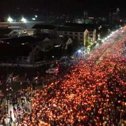 WATCH: Penitential Walk with Jesus procession in Cebu