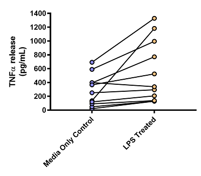 LPS-stimulated COPD Parenchymal Explants