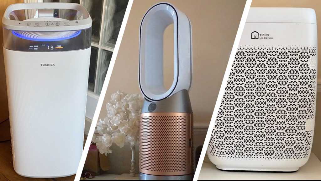 Air purifiers from Toshiba, Dyson and Zigma