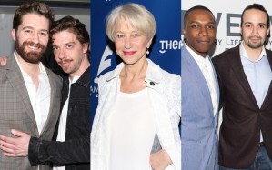 Helen Mirren, Matthew Morrison, and Kristin Chenoweth Celebrate 2015 Drama Desk Nominations