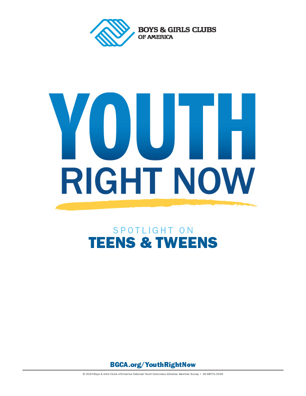 Youth Right Now 2024 Teen & Tween Spotlight