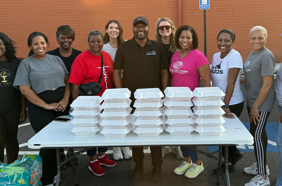 The team at Boys & Girls Clubs of Greater Augusta is supporting their city with meals, a resource hub and friendly faces. Image courtesy of Boys & Girls Clubs of Greater Augusta