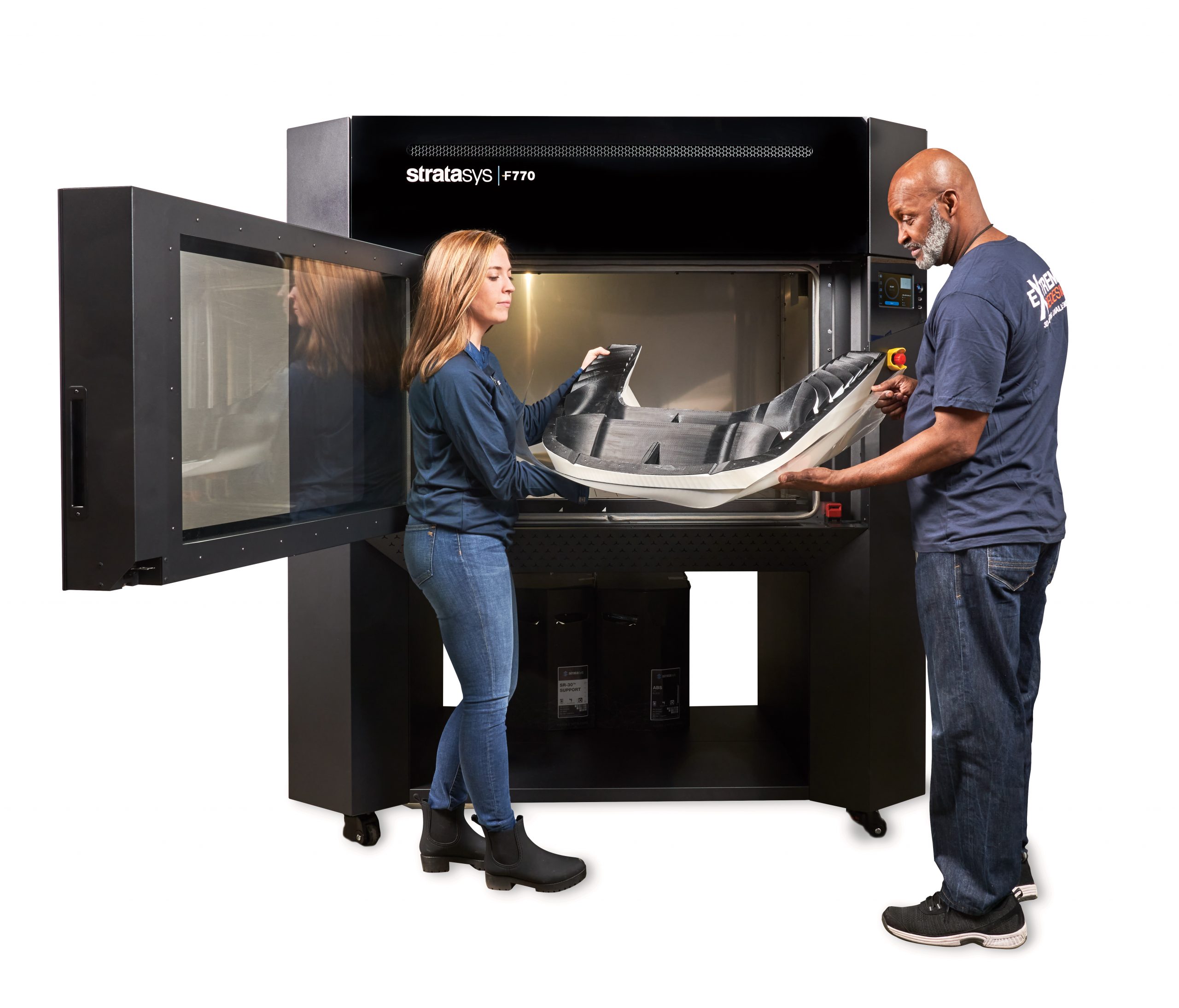 Stratasys F770 FDM 3D printer. Photo via Stratasys.