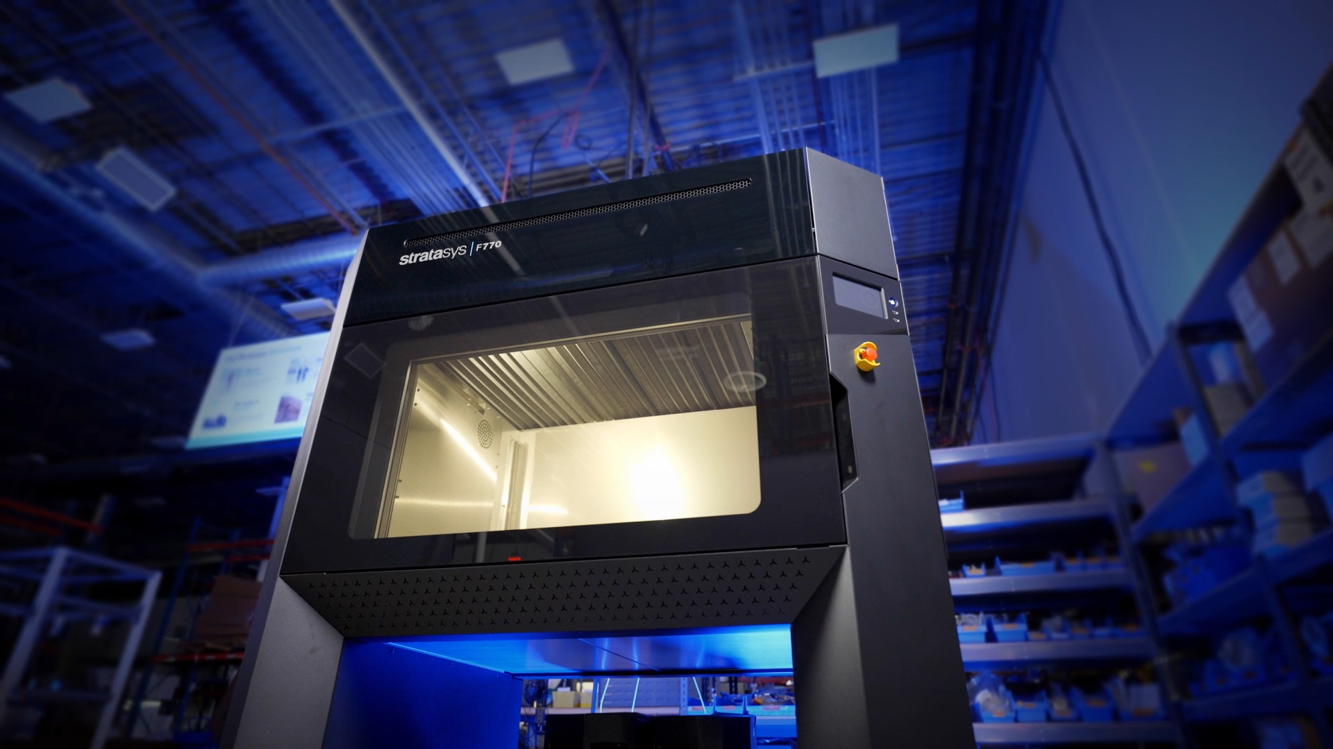 Stratasys F770 3D printer installed at Sub-Zero. Photo via Stratasys.