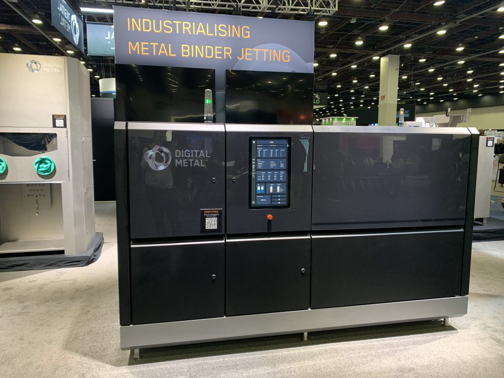 Digital Metal's DMP/PRO 3D printer at Rapid+TCT 2022. Photo by Paul Hanaphy. 