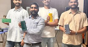 3D printed dummy ballot developed by IIT Guwahati team led by Ajeet Kumar and team. Photo via IIT Guwahati.