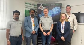 Additive Analytics and Diamond Hard Surfaces team. Photo via University of Wolverhampton.