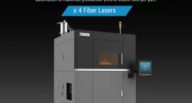 Farsoon’s latest innovation, the HT601P-4, integrates advanced automation and high-speed production for industrial additive manufacturing. Photo via Farsoon Technologies.