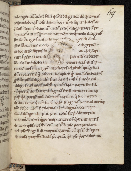 Parchment face
Here’s something special. Last Friday I posted a blog on holes found in the pages of medieval books (The skinny on bad parchment). As in the image above, such defects are usually caused by the parchment maker: he pushed his knife too...