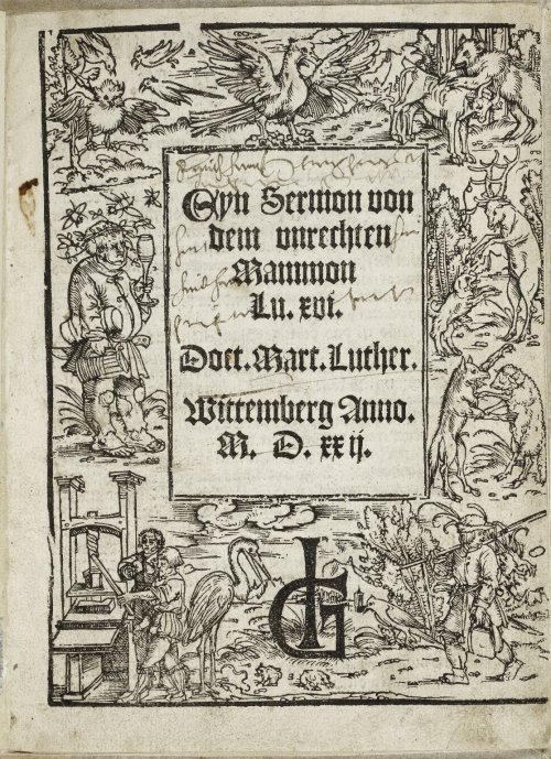 Selfie of an early printer
Title pages are a late-15th-century invention. Books before print did not have them. After a hesitant start, with the book’s title and publisher placed at the end of the last page, title pages were placed in front and...