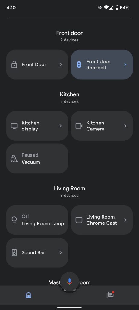 Google Home app