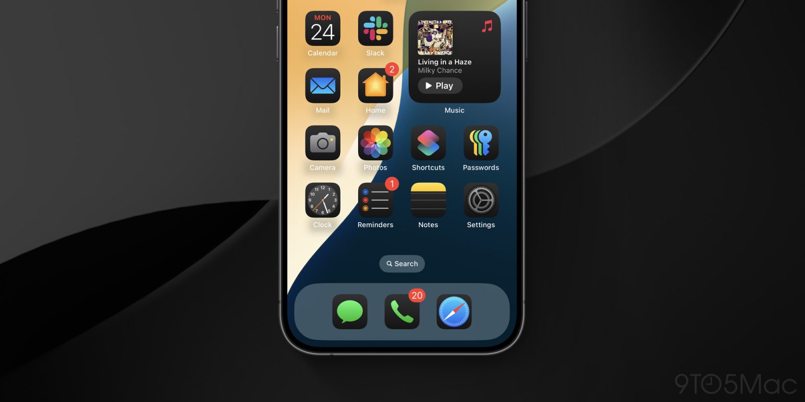 use Dark Mode app icons iPhone iOS 18 how-to