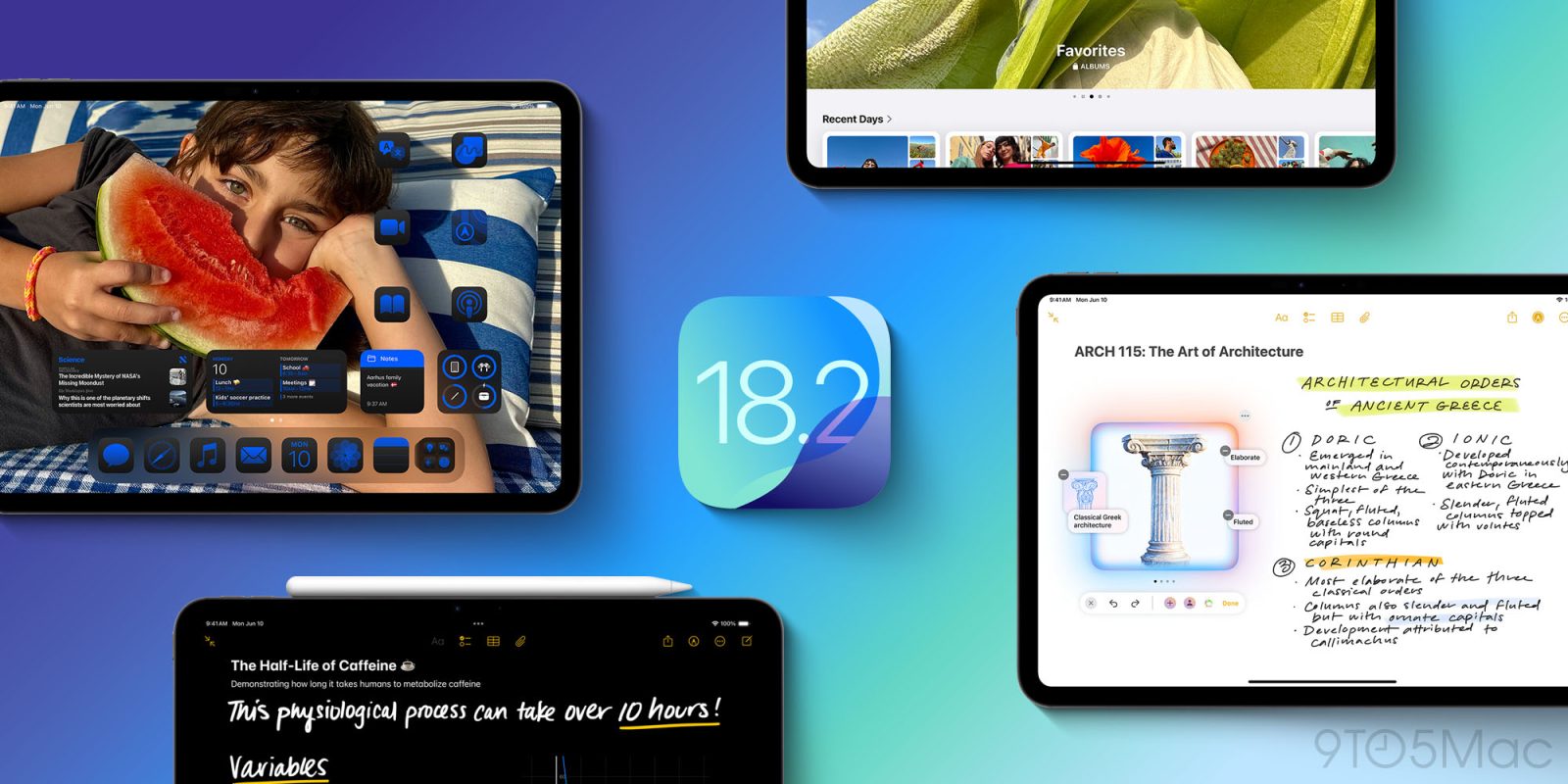 iPadOS 18.2 hero