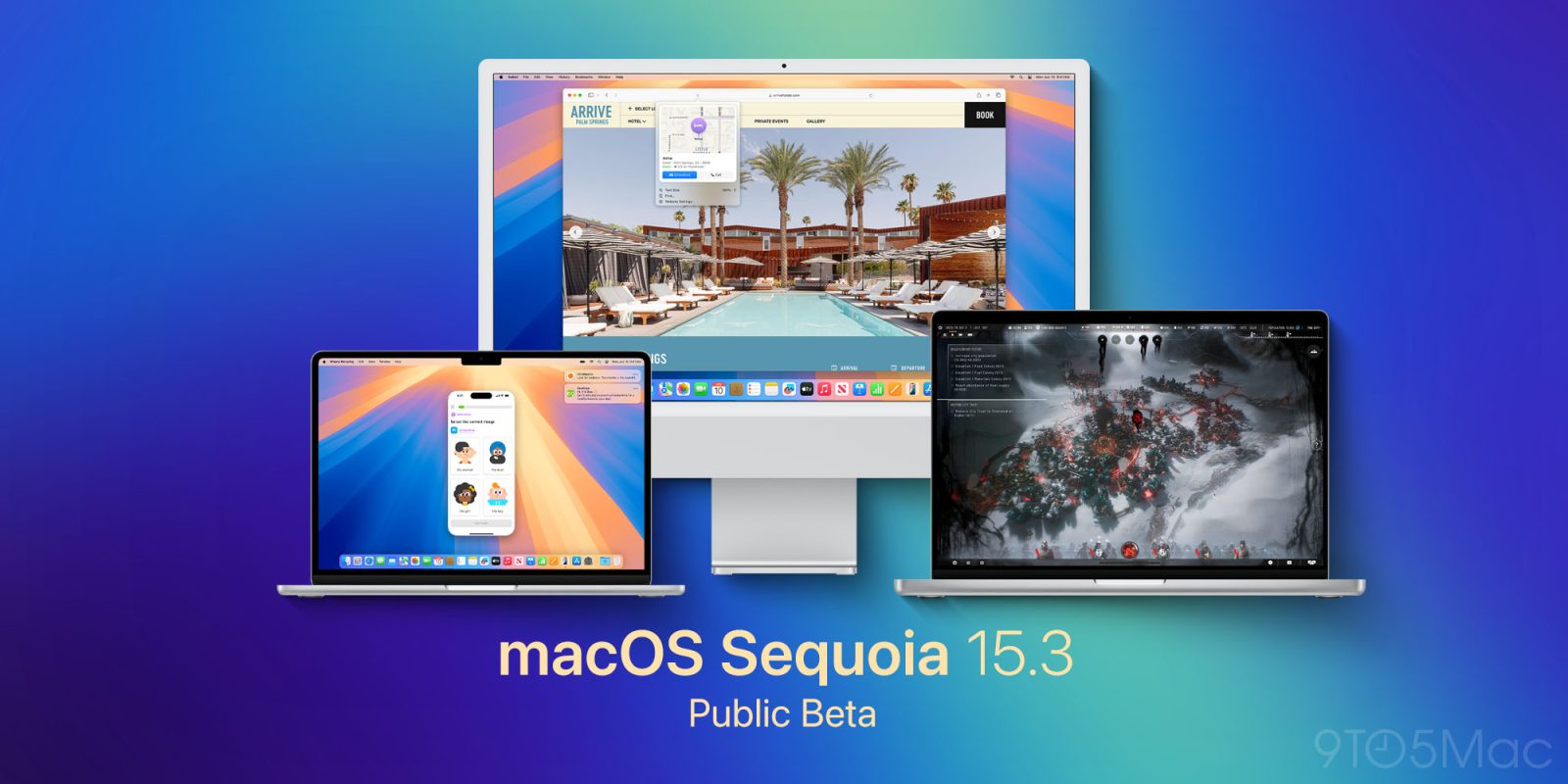 macOS Sequoia 15.3 public beta