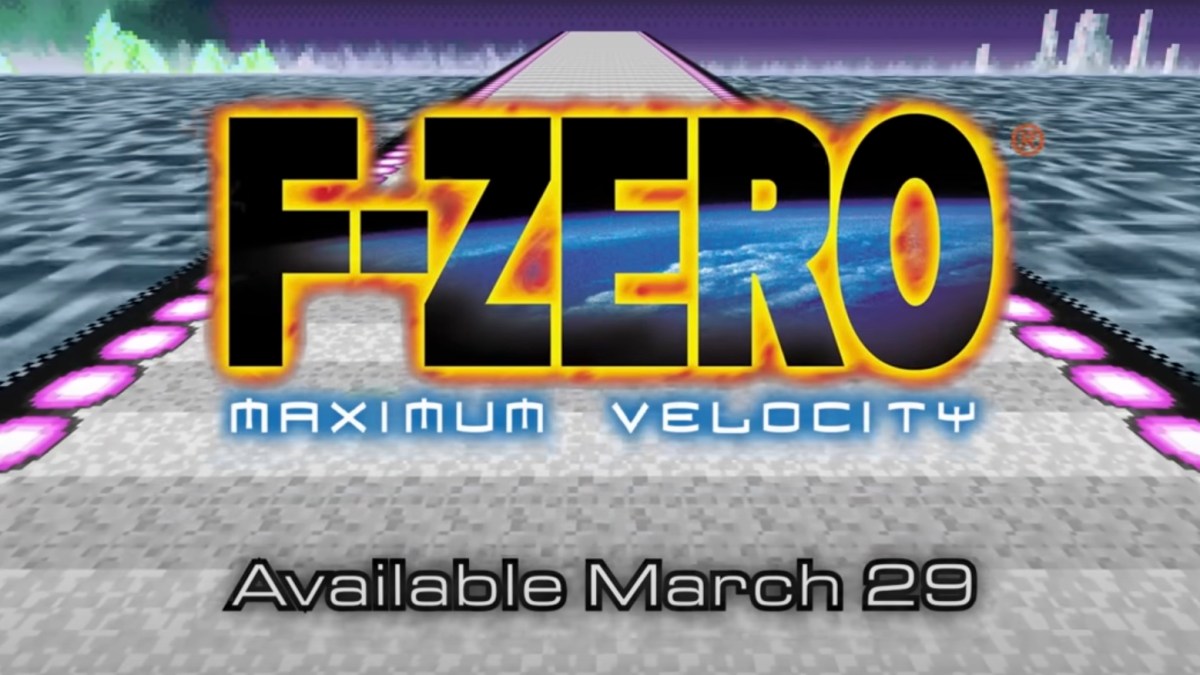 F-Zero Maximum Velocity