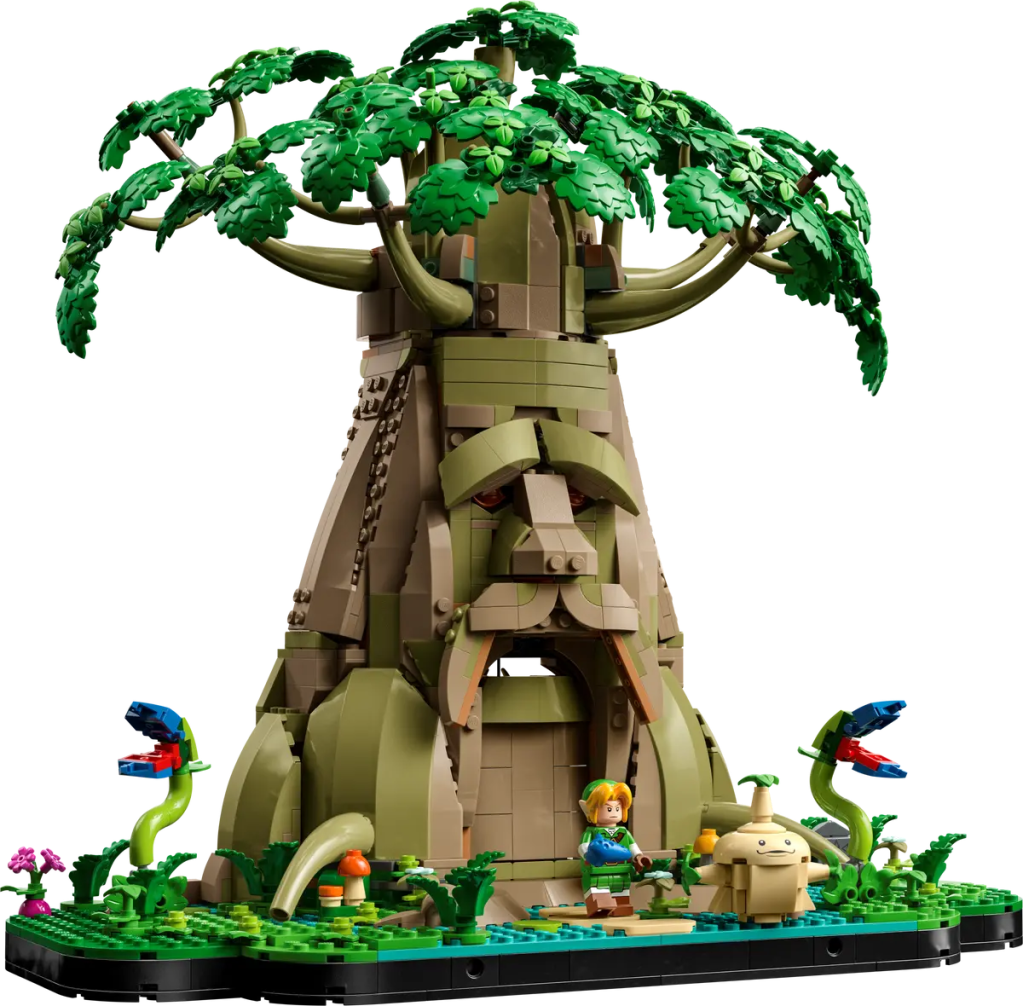 LEGO unveils epic mustsee 2,500piece Legend of Zelda Great Deku Tree