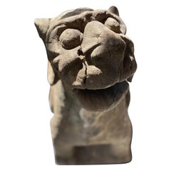 16th Century Late Gothic Limestone Gargoyle