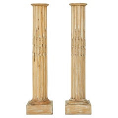 A Pair of Wooden Columns, William Haines