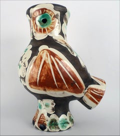 Picasso Ceramic, “Chouette” (A.R. 543)