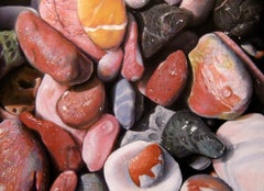 « Pebbles », dessin au pastel