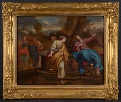 17th C, Baroque, Biblical, Jesus and the Samaritan Woman by the Well