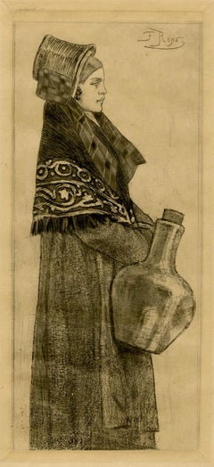 Laitière flamande (Flemish Milk Maid)