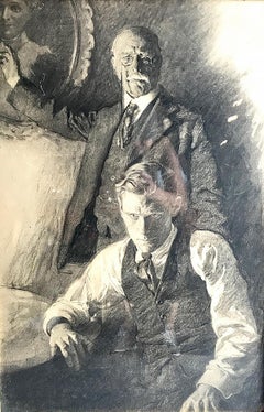 Homme et son père, 1916