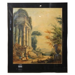 Capriccio Landscape View with Figures