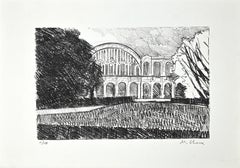 Untitled - Lithograph by Mauro Chessa - 1970s