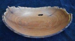 "NATURAL EDGE MESQUITE BOWL"