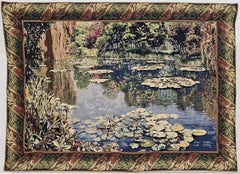 Lake Giverny Monet Inspired Tapestry