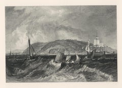 "Mount Edgcumbe" engraving