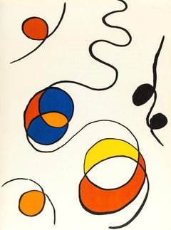 Calder, Composition, Derrière le miroir (after)