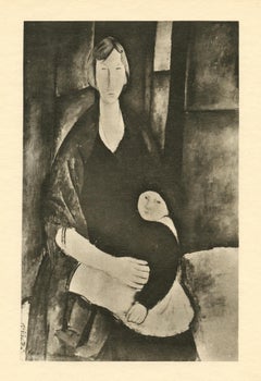 (after) Amedeo Modigliani "Maternité "