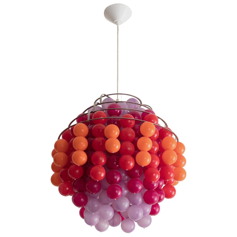 Fun chandelier, 1970, offered by R& Company