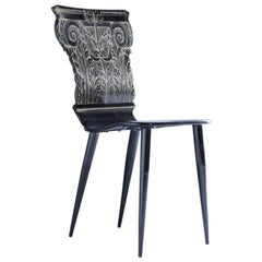 Fornasetti Chair Capitello Corinzio