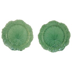 Pair of Wedgwood Leaf Plates, C. 1952