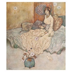 Original Vintage Print by Edmund Dulac, C.1930