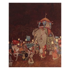 Original Vintage Print by Edmund Dulac, C.1930