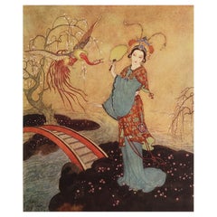 Original Vintage Print by Edmund Dulac, C.1930