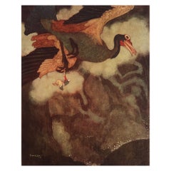 Original Vintage Print by Edmund Dulac, C.1930