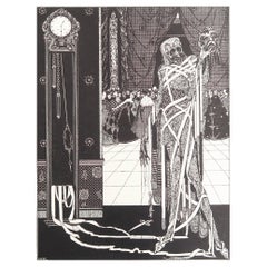 Original Vintage Print by Harry Clarke From Poe's "Mystery And Imagination" 1935